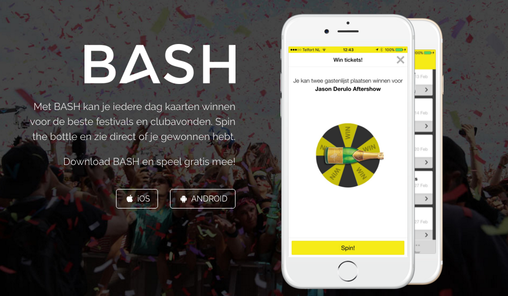 Festival app “Bash” in top 10 Lifestyle apps!