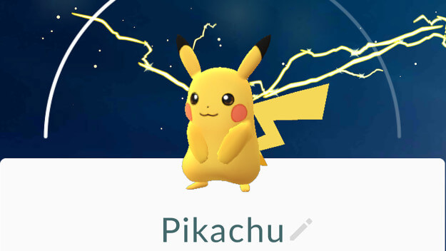 pikachu pokemon go