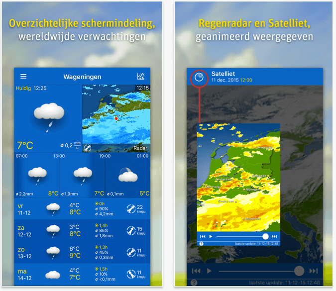 WeatherPro iphone ipad app