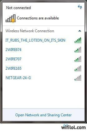 grappige wifi naam