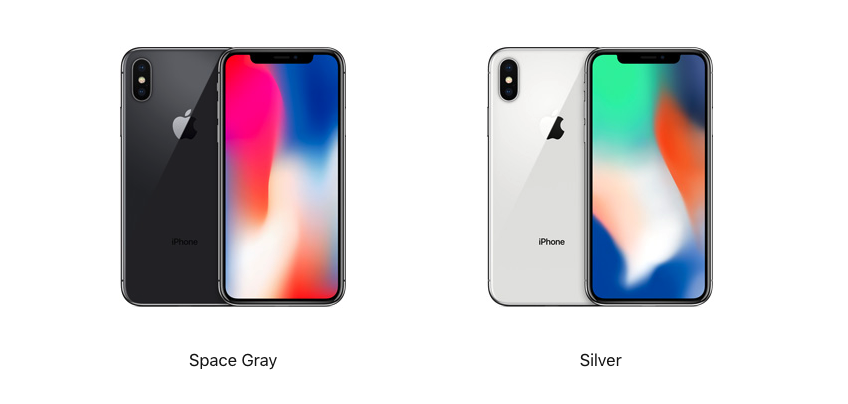 iPhone X kleuren