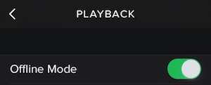 Spotify offline beschikbaar
