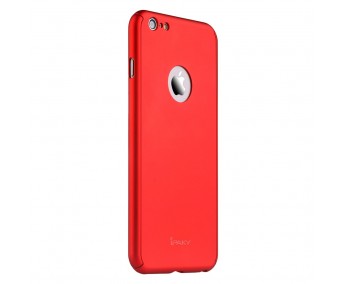 ipaky-hardcase-screenprotector-iphone-rood