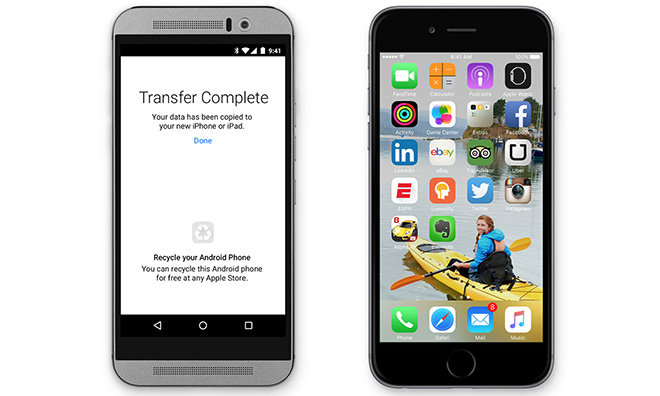 Android naar iOS (iPhone of iPad)