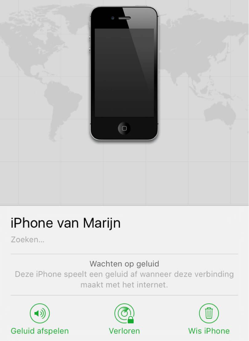 Zoek mijn iPhone