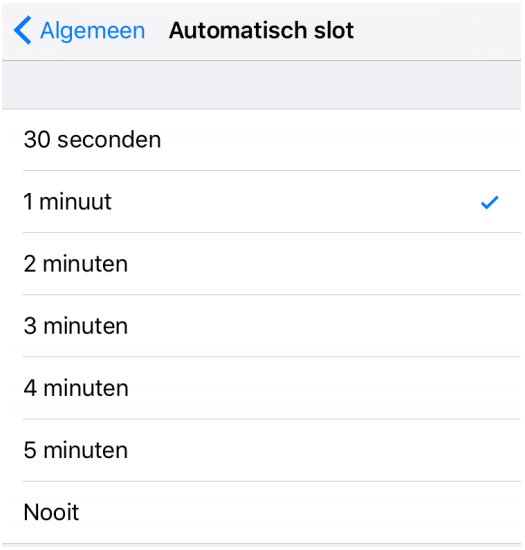 automatisch slot inschakelen op iphone